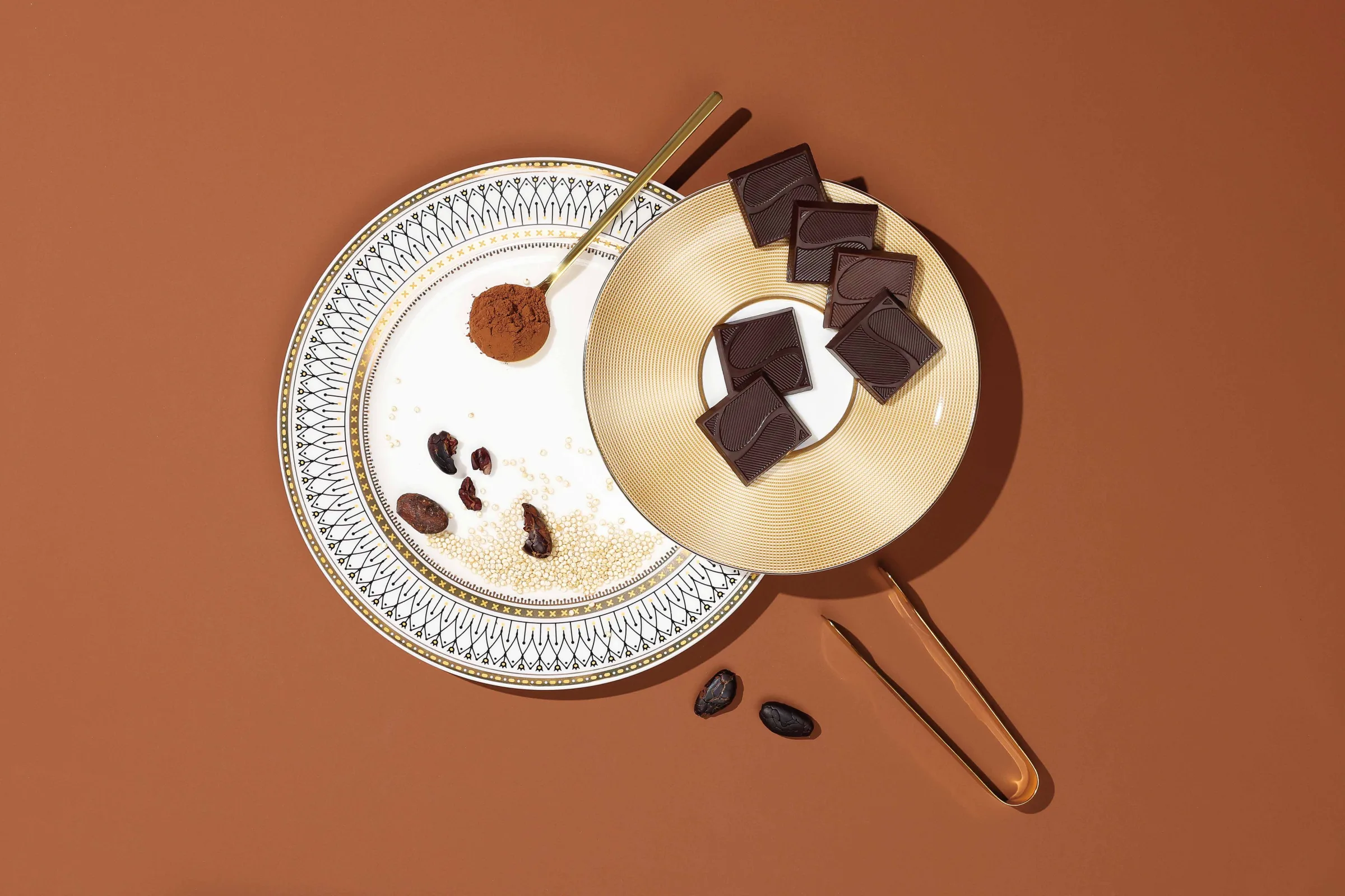 SENZ dark chocolate collection imagery